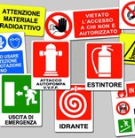 Segnaletica di sicurezza alluminio